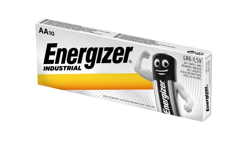 Baterie alkaliczne Energizer Industrial grafika przedstawia produkt